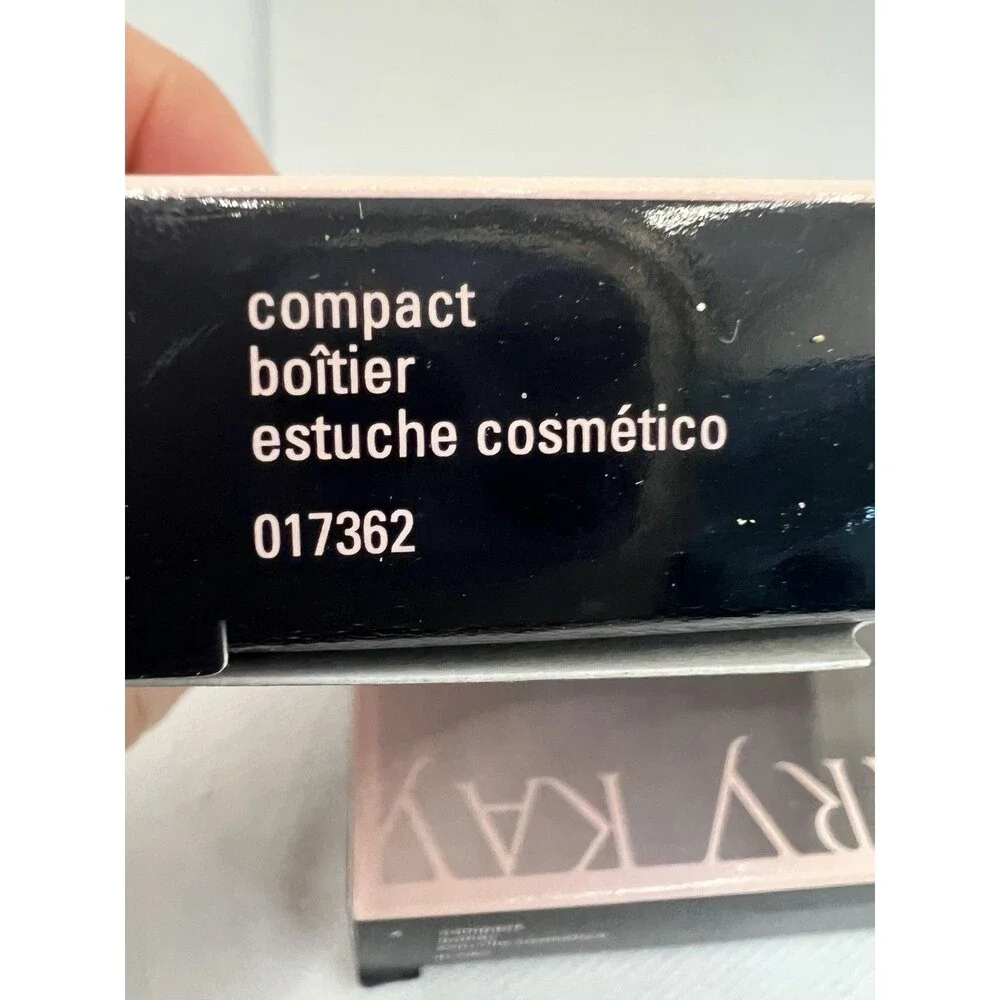 Mary Kay Compact 017362 Makeup Case Magnet Black mirror unfilled